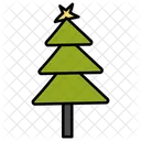 Christmas Tree Xmas Tree Decorated Tree Icon
