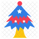 Christmas Tree Fancy Tree Star Tree Icon