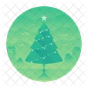 Christmas Tree Star Icon