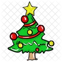 Xmas Tree Christmas Tree Decorative Tree Icon