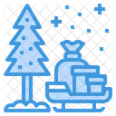 Xmas Christmas Tree Icon