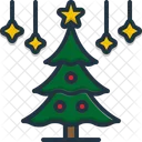 Christmas Decoration Tree Icon