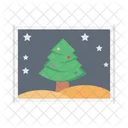 Christmas Tree Celebration Icon