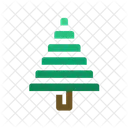 Tree Pattern Tree Design Christmas Tree Pattern Icon
