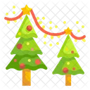Christmas Tree Pine Forest Icon