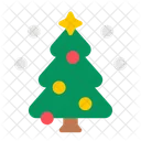Christmas Tree Ornament Star Icon