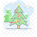Christmas Holiday Tree Icon