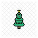 Christmas Tree Decoration Icon