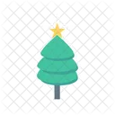 Christmas Tree Wood Icon