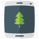 Christmas Tree Flat Icon Icon