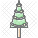 Christmas Trees Icons Pack Symbol