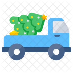 Christmas Tree Delivery  Icon