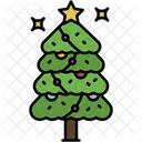 Christmas Tree Pine Tree Decoration Icon