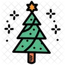 Tree Celebrate Star Icon