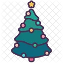 Christmas Holiday Tree Icon