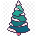 Christmas Holiday Tree Icon