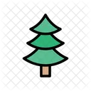 Tree Christmas Decoration Icon