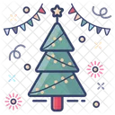 Christmas Tree Xmas Tree Decorated Tree Icon