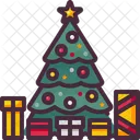 Christmas Tree Christmas Santa Claus Icon