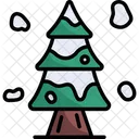 Tree Winter Nature Icon