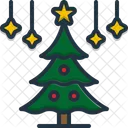 Christmas Decoration Tree Icon