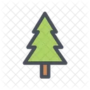 Christmas Tree New Year Tree Decoration Icon