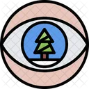 Christmas Tree Vision Christmas Tree Eye Christmas Tree Icon