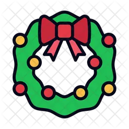 Christmas wreath  Icon