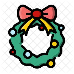 Christmas wreath  Icon