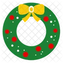 Christmas Wreath Wreath Christmas Decoration Icon