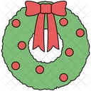 Wreath Decoration Christmas Icon