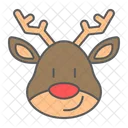 Christmas Deer Reindeer Icon