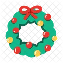 Christmas wreath  Icon