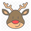 Christmas Deer Reindeer Icône