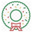 Christmas Xmas Wreath Icon