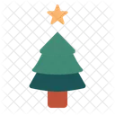 Christmass Tree Xmas Decoration Icon