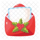 Christmast letter  Icon