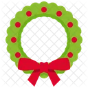 Christmas Wreath Xmas Icon