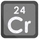 Chrom Periodensystem Chemiker Symbol