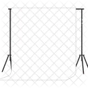 Chromakey screen on rack  Icon