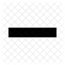 Chrome Minimize Contrast Icon