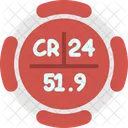 Chromium Periodic Table Chemistry Icon