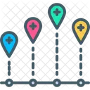 Graphique Infographie Ligne Icon