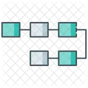 Chronologie Ligne De Processus Procedure Icon