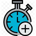 Chronometer Add Clock Icon