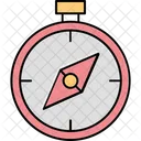 Chronometer Compass Gps Icon