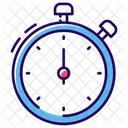 Chronomètre analogique  Icône