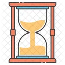 Chronometre Retro Sablier Verre De Sable Icon