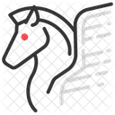 Chrysaor-Einhorn  Symbol
