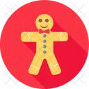 Chtrsm Homem Biscoito Personagem Natal Icon